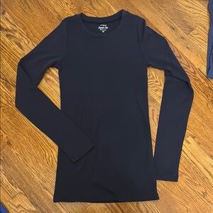 Black Long Sleeve Top